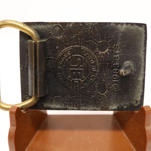 USA Olympics 1988 Solid Brass Belt Buckle - Picture 2 of 2